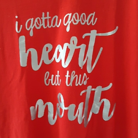 2xl I gotta good heart but this mouth - Picture 1 of 2